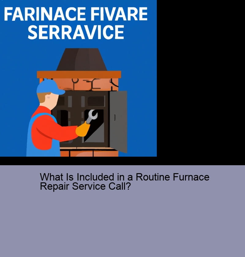 What Is Included in a Routine Furnace Repair Service Call?